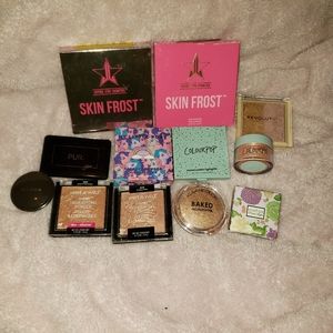 On hold!12 highlighter lot Jeffree star colourpop